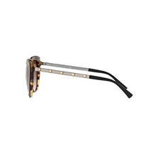 Load image into Gallery viewer, Versace VE4348 Sunglasses 517713-57 - Black/Havana Frame, Brown Gradient VE4348-517713-57