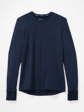 Load image into Gallery viewer, MARMOT Mens Polartec Baselayer Long-Sleeve Crew Neck, Dark Indigo, X-Large