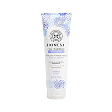 Load image into Gallery viewer, The Honest Company Truly Calming Face + Body Lotion | Dermatologist Tested | Body Lotion for Sensitive Skin | Baby Lotion | Lavender Essential Oils & Chamomile | 8.5 Fl Oz