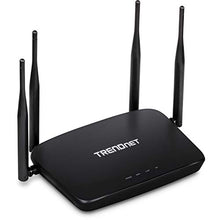 Load image into Gallery viewer, TRENDnet AC1200 Dual Band WiFi Router, TEW-831DR, Gigabit WAN Port, 4 x 5dBi Antennas, Wireless AC 867Mbps, Wireless N 300Mbps, Business/Home Wireless AC Router for High Speed Internet,MU-MIMO Support
