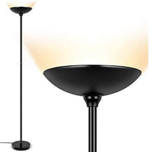 Load image into Gallery viewer, Floor Lamp - Torchiere Floor Lamp, 24W Dimmable Floor Lamp, 2160 Lumens, 3000K Warm White, Energy-saving, Metal Material, LED Floor lamp for Living Room, Standing Lamps for Bedrooms, Reading & Office