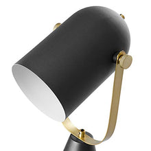 Load image into Gallery viewer, Arpenter Industrial Floor lamp for Living Room Bedrooms, Rustic Tripod Spotlight Standing Lamp, 61 Inches High with Adjustable Head Shade,8W LED Bulb Included(Black, Floor lamp)