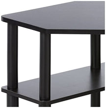 Load image into Gallery viewer, FURINNO Turn-N-Tube Space Saving, Corner Desk, Espresso/Black