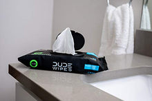 Load image into Gallery viewer, DUDE Wipes Flushable Wipes 48 Count Dispenser, Unscented Wet Wipes with Vitamin-E & Aloe for at-Home Use, Septic and Sewer Safe