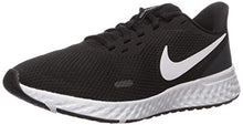 Load image into Gallery viewer, Nike Women's Revolution 5 Running Shoe, Black/White-Anthracite, 6.5 Wide US