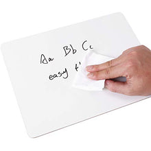 Load image into Gallery viewer, Grope Small Dry Erase White Board for Students 9x12 inches Dry Erase Lap White Board Kids Dual Sided Blank Mini Whiteboard for School (Double Blank Dry Erase Board)