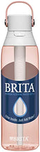 Load image into Gallery viewer, Brita Plastic Water Filter Bottle, 26 Ounce, Blush, 1 Count