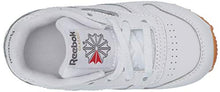 Load image into Gallery viewer, Reebok Boy's Classic Leather Footwear, White/Gum/INT, 3.5