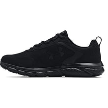 Load image into Gallery viewer, Under Armour Men's Charged Assert 9, Black (002)/Black, 7 X-Wide US