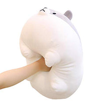 Load image into Gallery viewer, Auspicious beginning Stuffed Animal Shiba Inu Plush Toy Anime Corgi Kawaii Plush Dog Soft Pillow, Plush Toy Gifts for Boys Girls(Gray, 15.7")