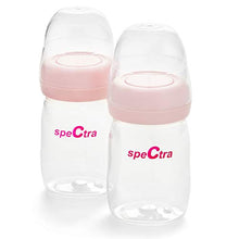 Load image into Gallery viewer, Spectra - Wide Neck Baby Bottles - Compatible with Spectra Breast Milk Pump Flanges (Pack of 2)