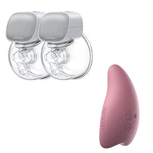 Load image into Gallery viewer, Momcozy Lactation Massager with Heat & Hands-Free Wearable Breast Pump 2 Pack, Grey