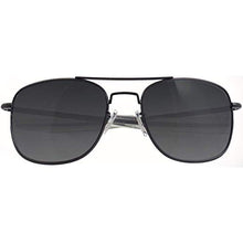 Load image into Gallery viewer, HUMVEE HMV-52B-BLACKÂ Polarized Bayonette Style Military Sunglasses with Gray Lenses and Black Frame, 52mm (HMV-52B-BLACKÂ )