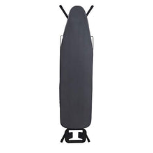 Load image into Gallery viewer, Household Essentials Black Deluxe Steel Top Board with Iron Rest and Clothes Rack Grey