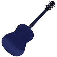Load image into Gallery viewer, RockJam Acoustic Guitar Superkit Includes Stand, Gig Bag, Tuner, Picks, Plectrum Holder, Spare Strings & Online Lessons 6 String Pack, Right, Blue, Full (RJW-101-BL-PK)