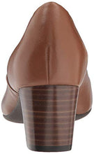 Load image into Gallery viewer, Clarks womens Un Cosmo Step Pump, Dark Tan Leather, 9.5 US