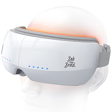 Load image into Gallery viewer, BOB AND BRAD Eye Massager with Heat, Smart Eye Massage with White Noise Music, Rechargeable Temple Eye Mask for Relax Eye Strain Dry Eye Dark Circles, Electric Face Massager Improve Sleep, Ideal Gifts