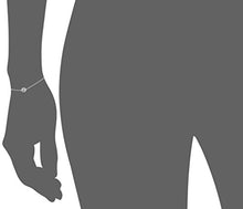 Load image into Gallery viewer, 14k White Gold Solitaire Bezel Set Diamond with Lobster Clasp Strand Bracelet (1/4cttw, J-K Color, I2-I3 Clarity)