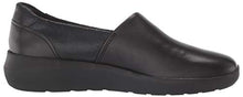 Load image into Gallery viewer, Clarks Women's Kayleigh Step Loafer, Black Interest Suede Combi, 7.5