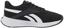 Load image into Gallery viewer, Reebok Women's Energen Plus Running Shoe, Black/White/Silver Metallic, 7.5