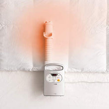 Load image into Gallery viewer, IRIS USA, Inc. BLW-C2 Blanket Warmer With Shoe Dryer Attachment, White