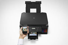 Load image into Gallery viewer, Canon PIXMA G6020 All-In-One Supertank Wireless (Megatank) Printer, Copier and Scan with Mobile Printing, Black, Works with Alexa