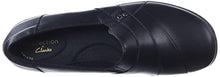 Load image into Gallery viewer, Clarks Women's May Marigold Slip-On Loafer, Black Leather, 8 M US