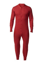 Load image into Gallery viewer, Stanfield's Men's 100-Percent Cotton Rib Long Sleeve Combination (Red/Extra Large)
