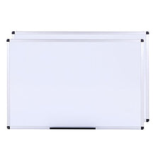 Load image into Gallery viewer, VIZ-PRO Dry Erase Board/Whiteboard, Non-Magnetic, 48 x 36 Inches, 2 Pack, Wall Mounted Board for School Office and Home