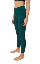 Load image into Gallery viewer, 90 Degree By Reflex Power Flex Yoga Pants - High Waist Squat Proof Ankle Leggings with Pockets for Women - Emerald - Small