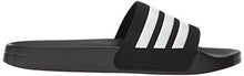 Load image into Gallery viewer, adidas Men's Adilette Shower Slides, Black/White/White, 12