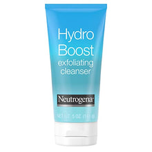 Load image into Gallery viewer, Neutrogena Hydro Boost Gentle Exfoliating Facial Cleanser with Hyaluronic Acid, Non-Comedogenic Oil-, Soap- & Paraben-Free Daily Face Wash, 5 oz (Pack of 3)