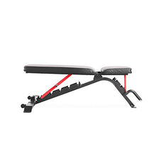 Load image into Gallery viewer, CAP Barbell Strength FID Workout Bench | Flat Incline Decline Positions, Black/Red