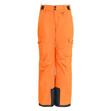 Load image into Gallery viewer, Arctix Kids Snow Sports Cargo Snow Pants with Articulated Knees, Burnt Orange, Medium