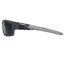 Load image into Gallery viewer, O'Neill Men's Barrel Polarized Wrap Sunglasses, Matte Gray Surfboard, 62 mm