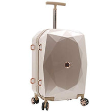 Load image into Gallery viewer, kensie Women's 3D Gemstone TSA Lock Hardside Spinner Luggage, Rose Gold, 2 Piece Set (28"/20")