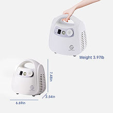 Load image into Gallery viewer, Nebulizer Machine Air Compressor Machine for Kids Adults Babies Portable Personal Cool Mist Kit with Tubing Mouthpiece Adult&Child Masks by only warm