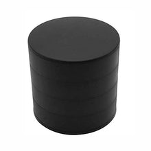 Load image into Gallery viewer, 4-Tier Jewelry Organizer Box Tower Rings Earrings Storage Case Holder Necklace Bracelet Display Tray 360°Rotating Showcase (Black)