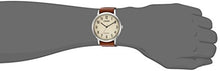 Load image into Gallery viewer, Citizen Eco-Drive Chandler Quartz Mens Watch, Stainless Steel with Leather strap, Weekender, Brown (Model: BJ6500-21A)