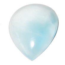 Load image into Gallery viewer, Satin Crystals Larimar Cabochon 1.3" Collectible Drop Gemstone New Age Blue Cloud Peace Relaxation Stress Release Stone Dominican Republic C08
