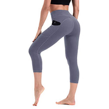 Load image into Gallery viewer, HLTPRO Leggings with Pockets for Women - High Waist Tummy Control Yoga Pants for Workout, Running