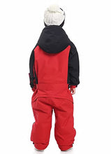 Load image into Gallery viewer, BUMDEEP Kid's Girls Boys One Pieces Ski Suits Jumpsuits Snowsuits Snowboard Waterproof Jackets (Red ,125cm)