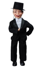 Load image into Gallery viewer, Charlie McCarthy Dummy Ventriloquist Doll, Famous Celebrity Radio Personality Created by Edgar Bergen. Comes with E-Book 'How to Be a Ventriloquist'