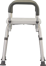 Load image into Gallery viewer, NOVA Medical Products Shower and Bath Chair with Arms, Quick & Easy Tools Free Assembly, Lightweight and Seat Height Adjustable, Great for Travel, White
