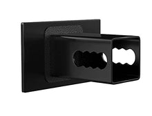 Load image into Gallery viewer, eVerHITCH US American Black & Chrome Flag Emblem Trailer Metal Hitch Cover Fits 2" Receivers
