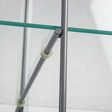 Load image into Gallery viewer, Glass Display Cabinet 4-Shelf Case in Clear with Door, Curio Cabinet Glass Door Collection Display Case for Home Office (64” x 17”x 14.5, White)