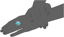 Load image into Gallery viewer, Barse "Basics" Genuine Turquoise Roped Ring, Size 6