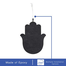 Load image into Gallery viewer, A&S Mezuzot Hamsa Wall Decor Evil Eye Charm Protection Amulet Home/Business Good Luck Charms in English/Hebrew Blessings (Multi Color Jerusalem, English Blessings)