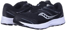 Load image into Gallery viewer, Saucony Women's Cohesion 13 Walking Shoe, Black | White, 9.5 M US