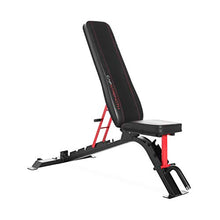 Load image into Gallery viewer, CAP Barbell Strength FID Workout Bench | Flat Incline Decline Positions, Black/Red